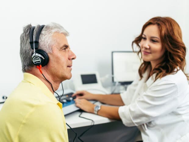 Examen de audiometría